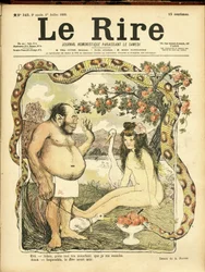 Abel Faivre (1867-1945) illusztrációja a Le Rire borítójára, 243. sz.