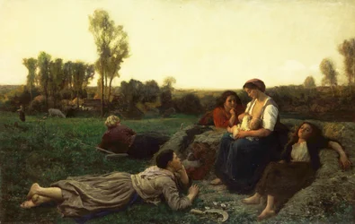 The Haymakers at Rest; a többi rendkészítő, 1873