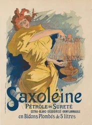 A plakát mesterei: Pl. 13, Saxoléine, 1895.