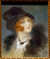 A párizsi. Jules Cheret festménye (1836-1932)