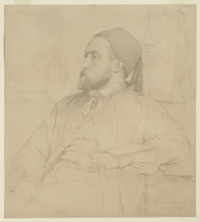 Constant Moyaux építész portréja, 1865