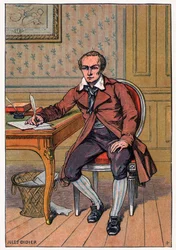 Andre Chenier, 1900 körül (metszet)