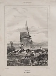 Malom a Sologne-ban, Franciaországban