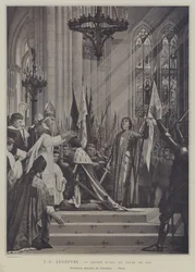 Jeanne of Arc a királyok koronázásán