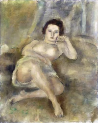 Fekvő lány, 1925