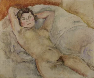 Fekvő akt, kb. 1909