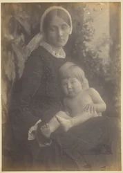 Mrs. Herbert Duckworth és Gerald Duckworth, 1872.