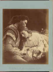 Sir Lancelot és Guinevere királyné búcsúja