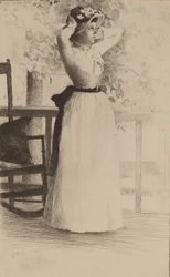 Miss Hoe portréja, 1889.