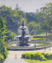 A Bethesda-kút, Central Park, 1996