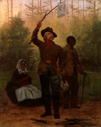 Egy konföderációs katona megadása, 1873.