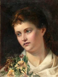 Gondolatok a jövőről (olaj, vászon)