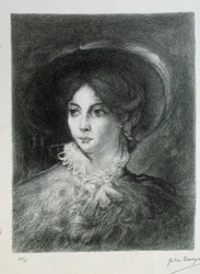 George Sand portréja.