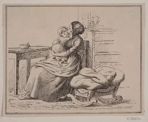 Illusztráció Julius Exner és Christian Winther képekhez és verseihez