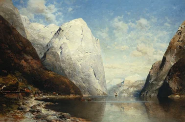 Egy norvég fjord, 1891