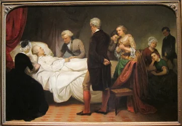 Washington a halálos ágyán