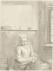 Konyhaslány káddal