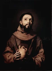 Assisi Szent Ferenc (olaj, vászon