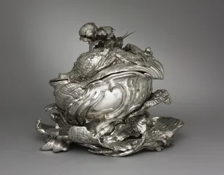 Platter, Tureen és Tureen fedél, Henry Adnet készítette