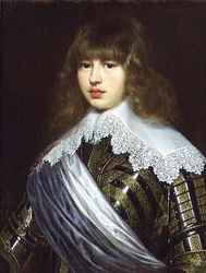 Waldemar Christian dán herceg (1603-47) portréja (olaj, vászon)