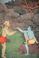 Rama pecsétgyűrűjét küldi Sitának, 1913.