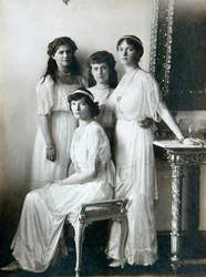 II. Miklós orosz cár négy lánya, 1910-es évek