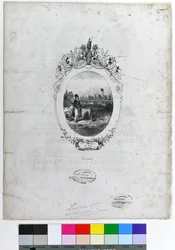 "Les Chemins de Fer", 1840 körül (litográfia, papír)