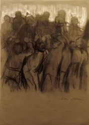 K. Kollwitz, rajtaütés (széncsapás)