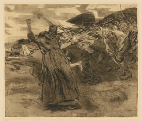 Kitörés („Parasztháború”, 5. lap, 6. állapot)
