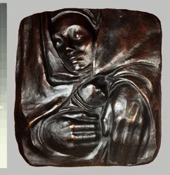 Nyugodjon kezei békéjében, 1936 (bronz)