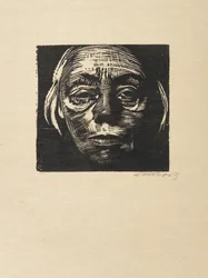 Önarckép, 1923.