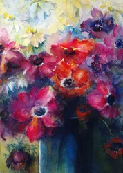 Caen Anemones százszorszépekkel