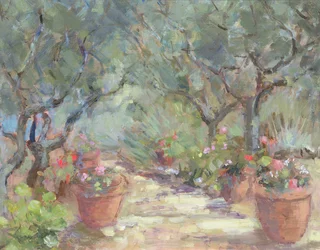 Kert Porto Ercole-ban, Olaszországban, 1996