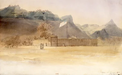 Fort McKenzie a Marias folyó torkolatánál