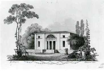 Berlin. A Simon-villa és terv a Mölter-villához