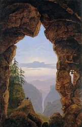 Kapú a sziklákban, 1818