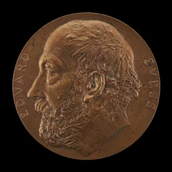Eduard Suess, 1831-1914, geológus [előlap], 1897.