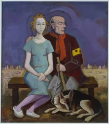 A vak és a lány