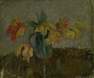 Papagáj tulipánok