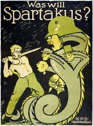 Német forradalom 1918-1919 A Spartakusszövetség (Spartakusbund)