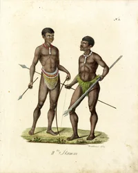 Afrikai harcosok (nyomtatás)