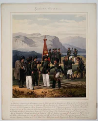 Az orosz kaukázusi hadsereg gyalogsága, 1867