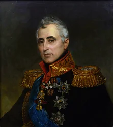 Carlo Andrea (Charles Andre), Pozzo di Borgo gróf (1764-1842) portréja, Briullov, Karl Pavlovich (1799-1852). Olajfestmény