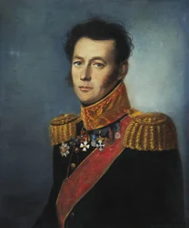 Ivan Szkobelev tábornok portréja 1778-1849, 1826
