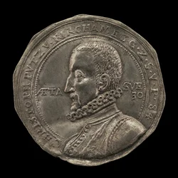 Christoph Putz von Kirchameg, pénzverde mester Prágában 1590, 1584.