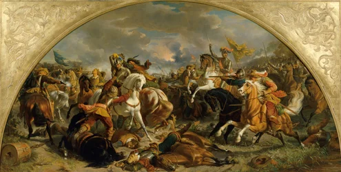 Az osztrák hadsereg győzelme a svédek felett Nördlingennél 1634-ben