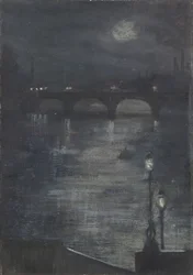 Holdfény a Temzén, London