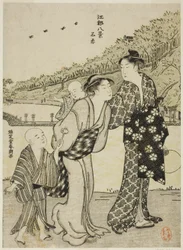 Shinobazu-tó, a "Nyolc nézet Edoról (Koto hakkei)" sorozatból