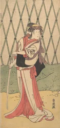 Kiku Segawa asszonya, Waka Fema Road, 1762-1819.