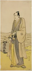 A színész Ichikawa Danjuro V mint Tambaya Suketaro az On